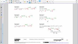 Math 8 Module 1 Lesson 2 Video