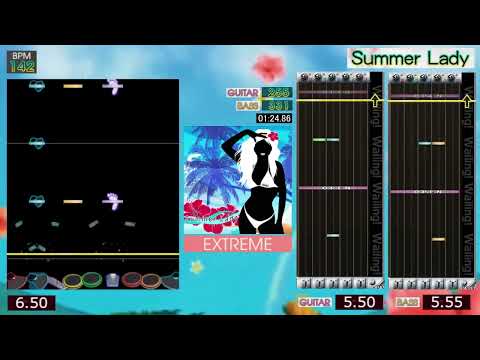 GITADORA / Summer Lady - EXTREME (GITADORA GuitarFreaks & DrumMania)