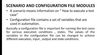 SOFTWARE TESTING AND VALIDATION, UNIT 5, TOPIC- AUTOMATION DESIGN, FRAMEWORK, LECTURE 8