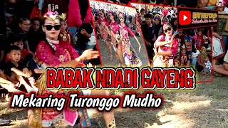 Babak Ndadi Mekaring Turonggo Mudho  Tembang Mendhem Wedokan  Krembangan panjatan Kulonprogo
