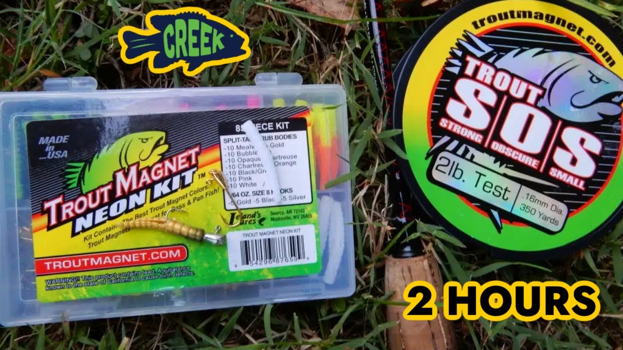 2 HOURS Ultralight Trout Magnet Fishing