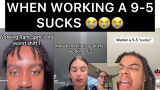  WHEN  WORKING A 9-5 JOB SUCKS|HARSH REALITY.#jobs #corporatejob #employment 
