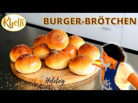 Burger Brötchen selber