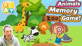 Animals Memory Game! English Vocabulary Game for Kids! screenshot 4