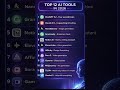 Top 12 AI Tools For 2026