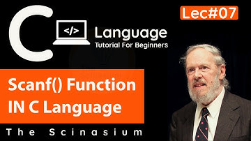 Lec:07|C Language Tutorial For Beginners|| Use of Scanf Function || Scanf in C Programming in Hindi