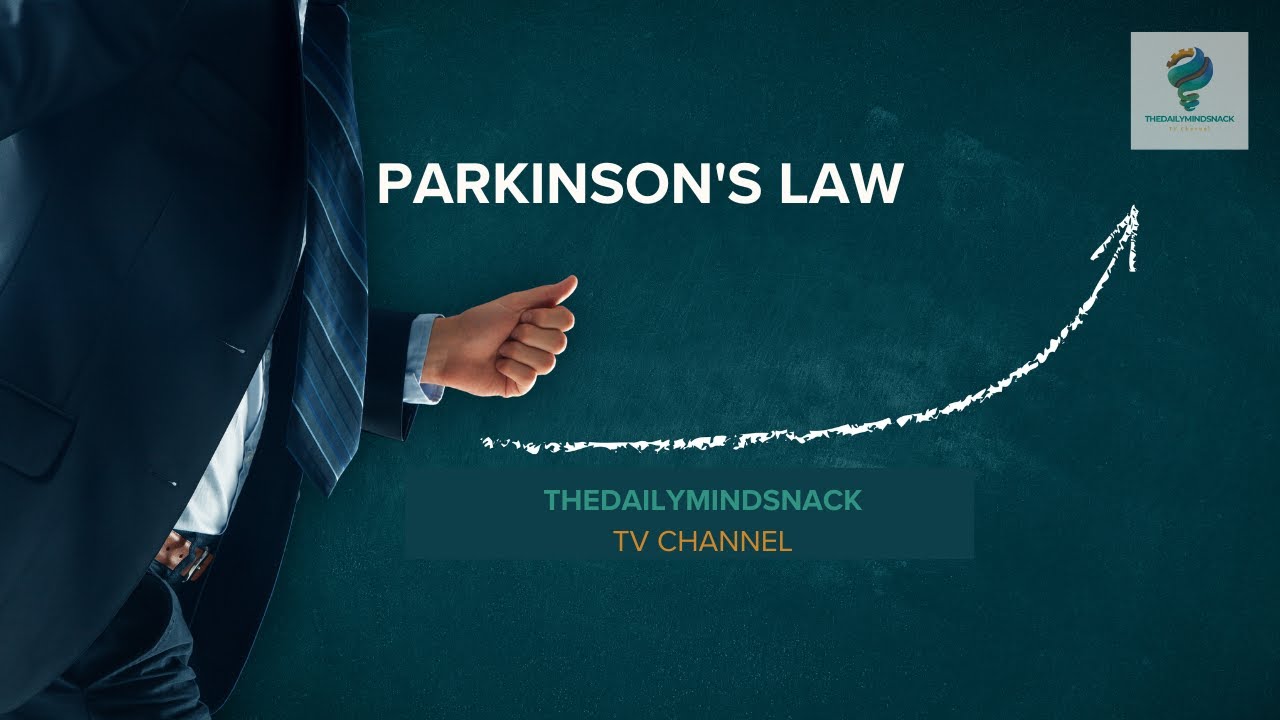 Cracking the Efficiency Code Mastering Parkinson's Law YouTube