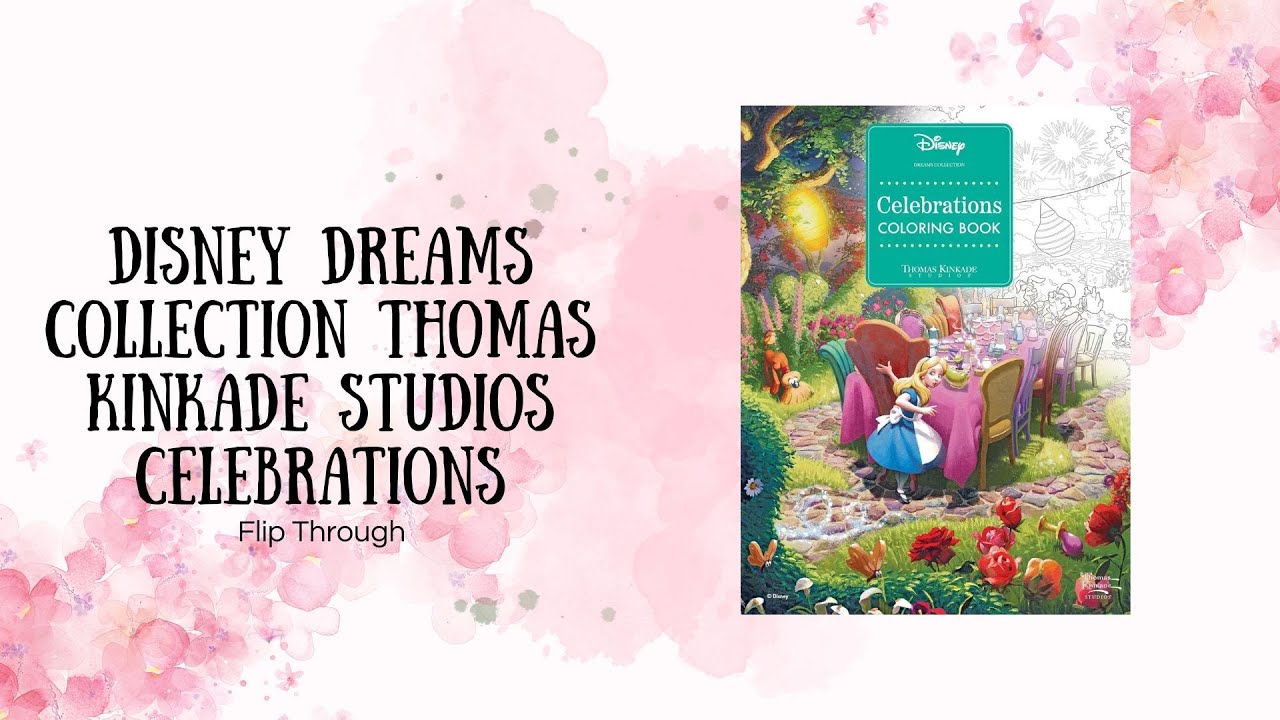 Disney Dreams Collection Thomas Kinkade Studios Celebrations листалка