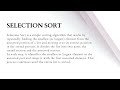 Sorting