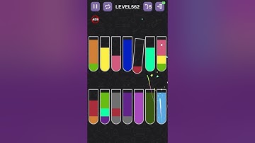 water_level_562 #watersortpuzzle #puzzle #game #sortpuzzle #color