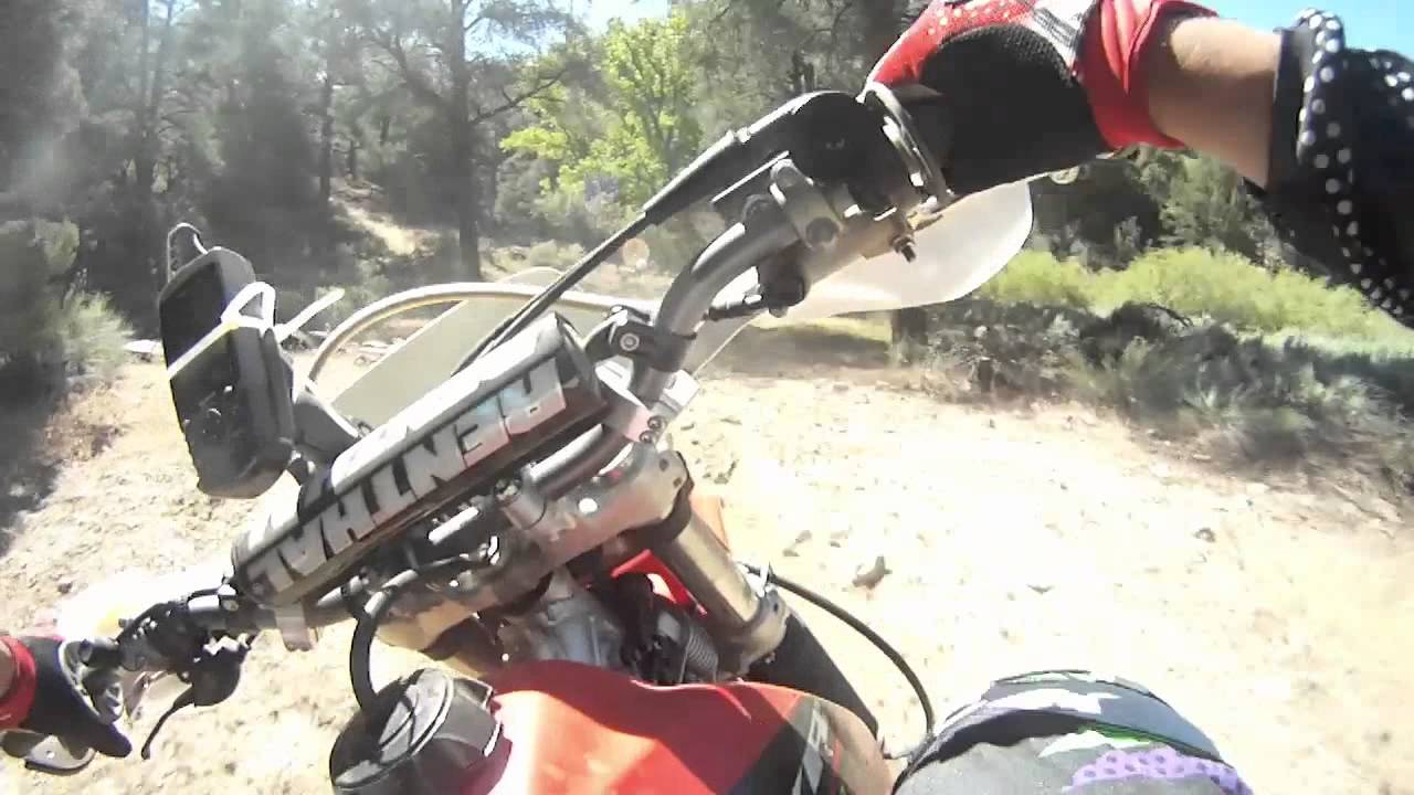 xr 400 first ride - YouTube