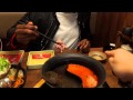 厚切りのステーキが大好きなアメリカ人に初めて『温野菜』で日本のしゃぶしゃぶを食べさせてみた