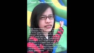 Dewi Sandra Birthday Video Greetings 2012