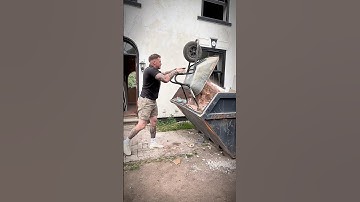 Wheelbarrow hack #tips #diy #tradie #tooljunkies #tools #howto
