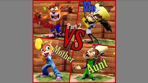 🔥Crash Bash EPIC 4 player match (part 2)🔥
