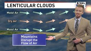 How Lenticular Clouds Form | Chief Meteorologist Josh Cozart