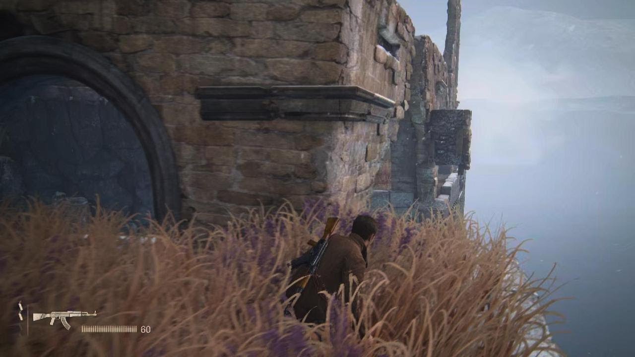 Ghost in the Cemetery Trophy. Crushing difficult | Uncharted 4 (Remastered 2022)