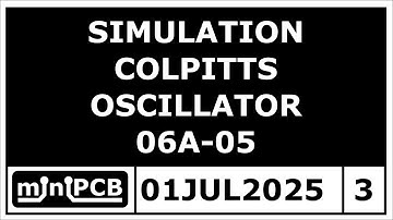 LTspice Simulation of Colpitts Oscillator, 06A-05