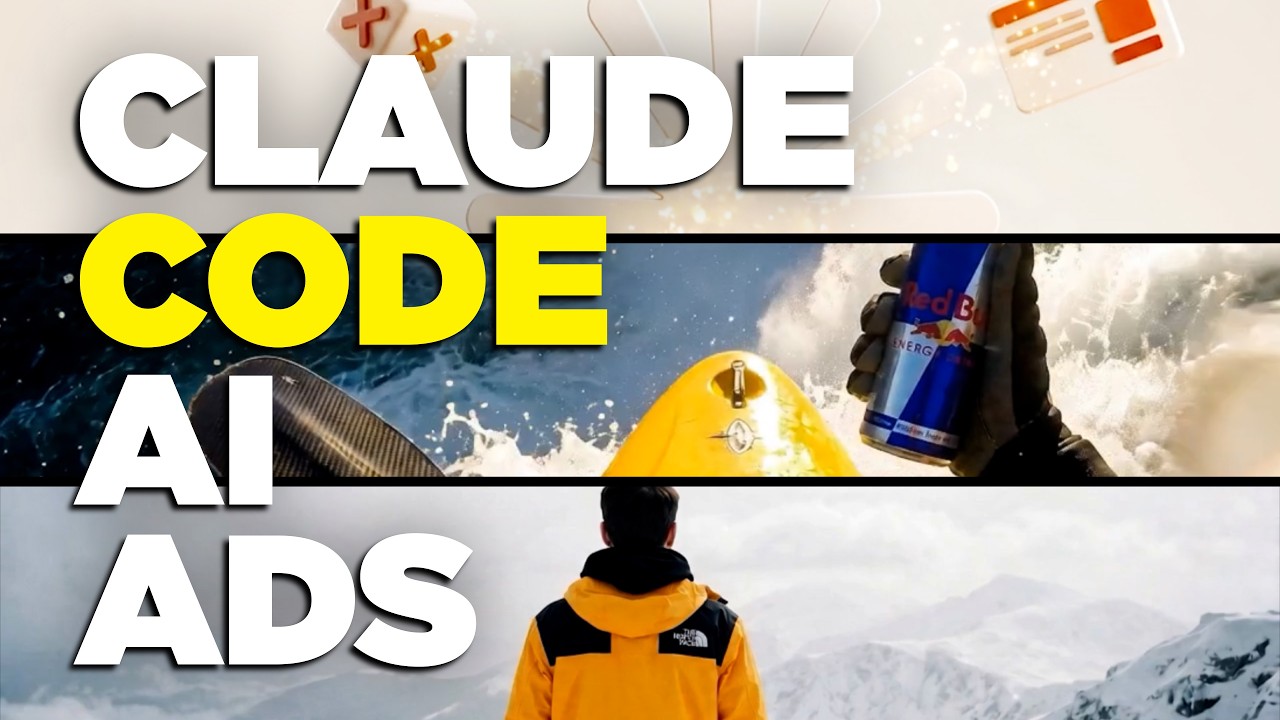 Claude Code makes INSANE Cinematic AI Ads! (full tutorial)