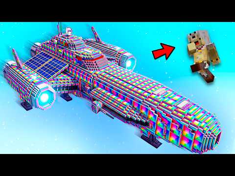 VAISSEAU SPATIAL DE NOOB VS PRO sur Minecraft !