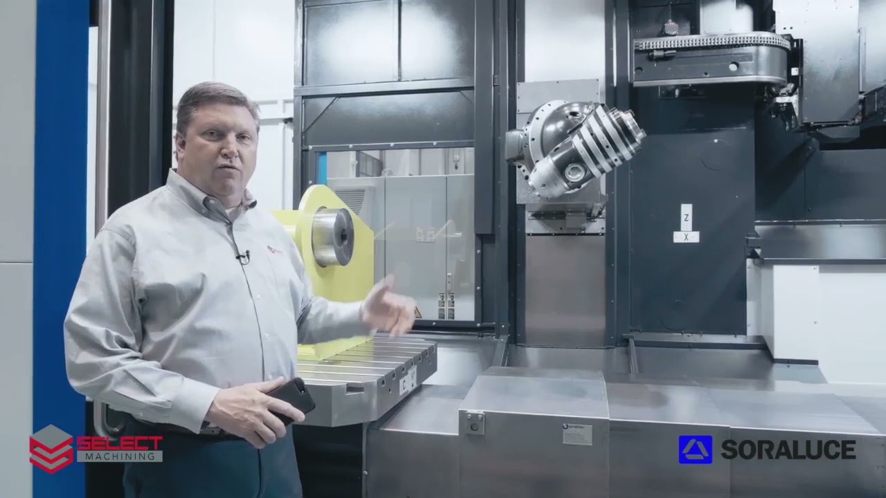 Soraluce Universal Spindle Heads for CNC Machining Large Complex Components