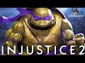 I LOVE PLAYING DONATELLO NOW Injustice 2 Ninja Turtles 