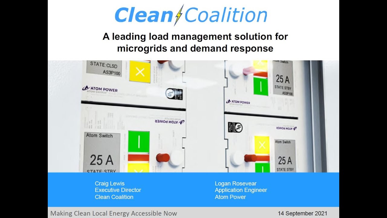A leading load management solution for microgrids and demand response 1