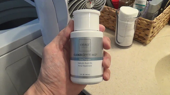 OBAGI CLENZIDERM M.D. PORE THERAPY SALICYLIC ACID 2% CUSTOMER REVIEW AND HOW TO USE DEMONSTRATION