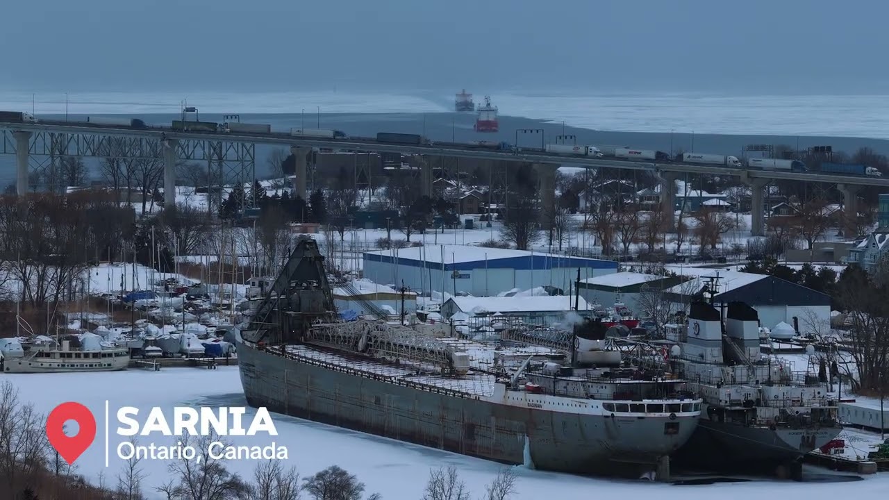 Winter Layup 2025–2026 | Part 1Toledo • Sarnia • Windsor • Ecorse