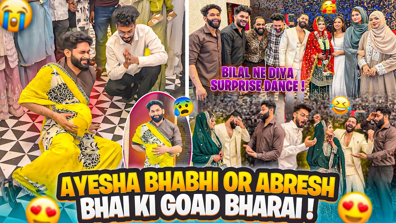Ayesha Bhabhi or Abresh Bhai ki Goad Bharai😍Bilal Ka Surprise Dance | AALTU FALTU |