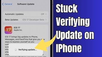 How to Fix Stuck Verifying Update On IPhone iOS 17.4| 2024