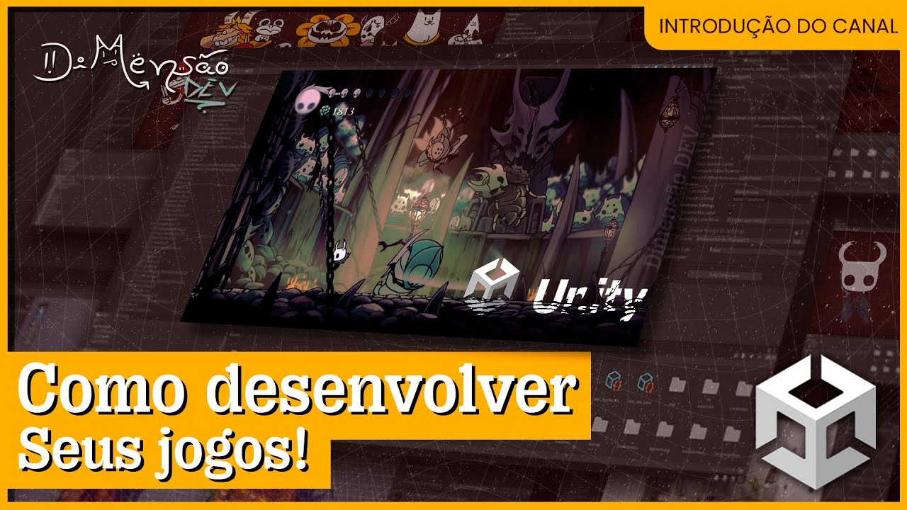 Como criar jogos incríveis na Unity - Introdução - YouTube