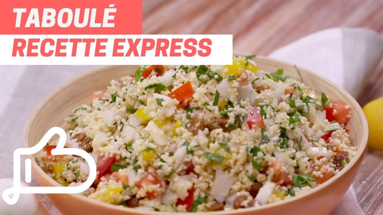 TABOULÉ - Recette de Salade de Boulgour Méditerranéenne | Fraîcheur Estivale