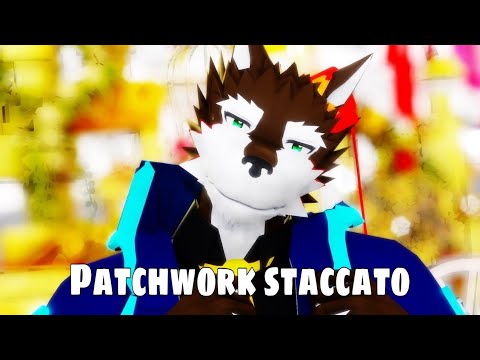 【Rouon Aro】 ツギハギスタッカート /Patchwork Staccato 【UTAU Cover + MMD PV】