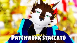 【Rouon Aro】 ツギハギスタッカート /Patchwork Staccato 【UTAU Cover + MMD PV】