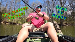The Maiden Voyage on the NEW KAYAK - (SURPRISE CATCH)
