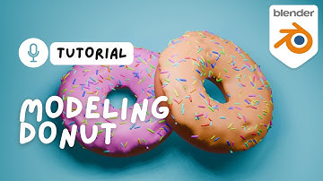 How to make 3D Donut in Blender | Blender Tutorials