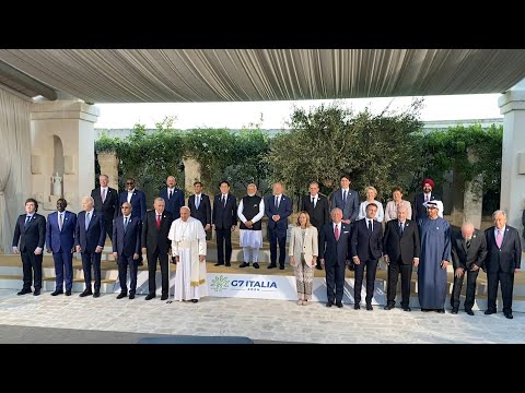 G7 leaders and