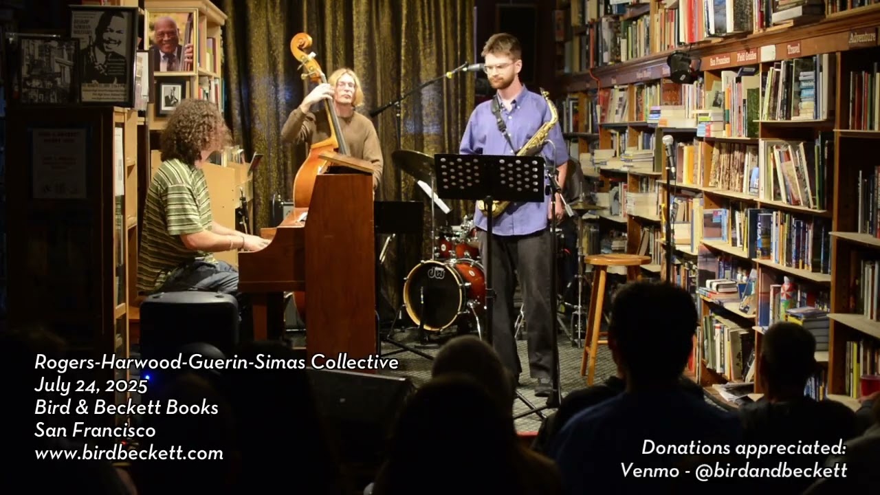 Rogers-Harwood-Guerin-Simas Collective - live jazz at Bird & Beckett