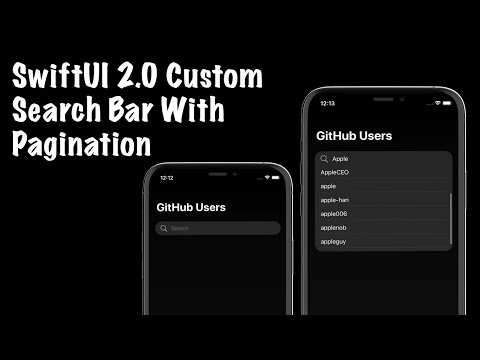 SwiftUI Custom Search