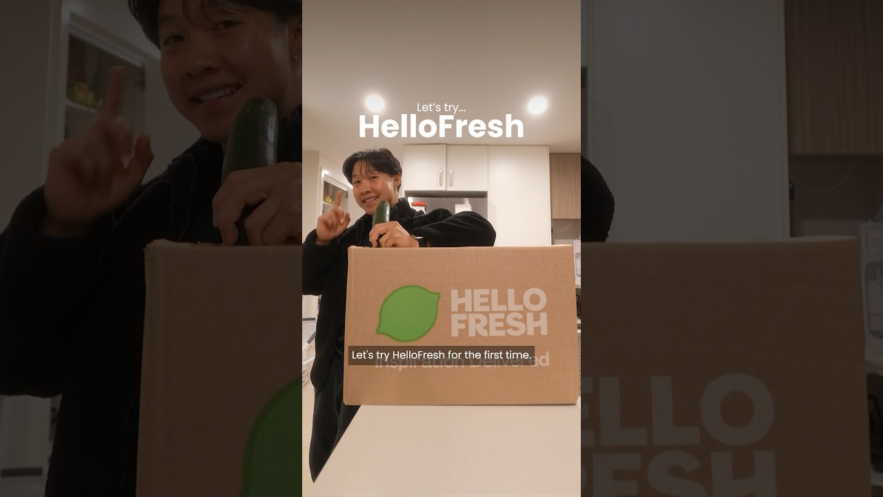 My first time trying HelloFresh