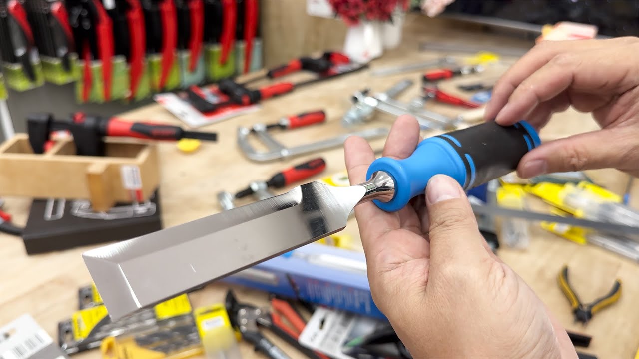 Đục gỗ lưỡi cắt đôi, đa năng Kirschen 1009026. Sản xuất tại Đức