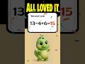 Part 3/Doing Math… Then Dancing?! 😂 / Bev Brain Games/#shorts