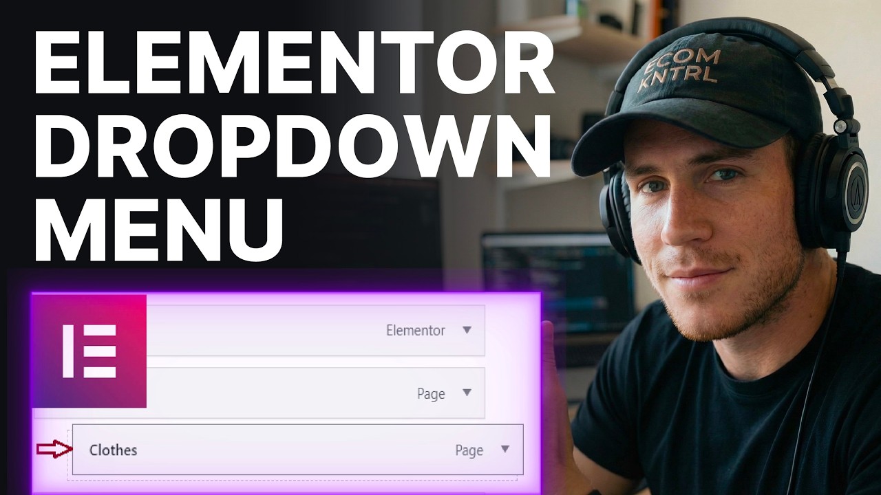 How to Add Dropdown Menu in Elementor (2026) | Step-by-Step - YouTube