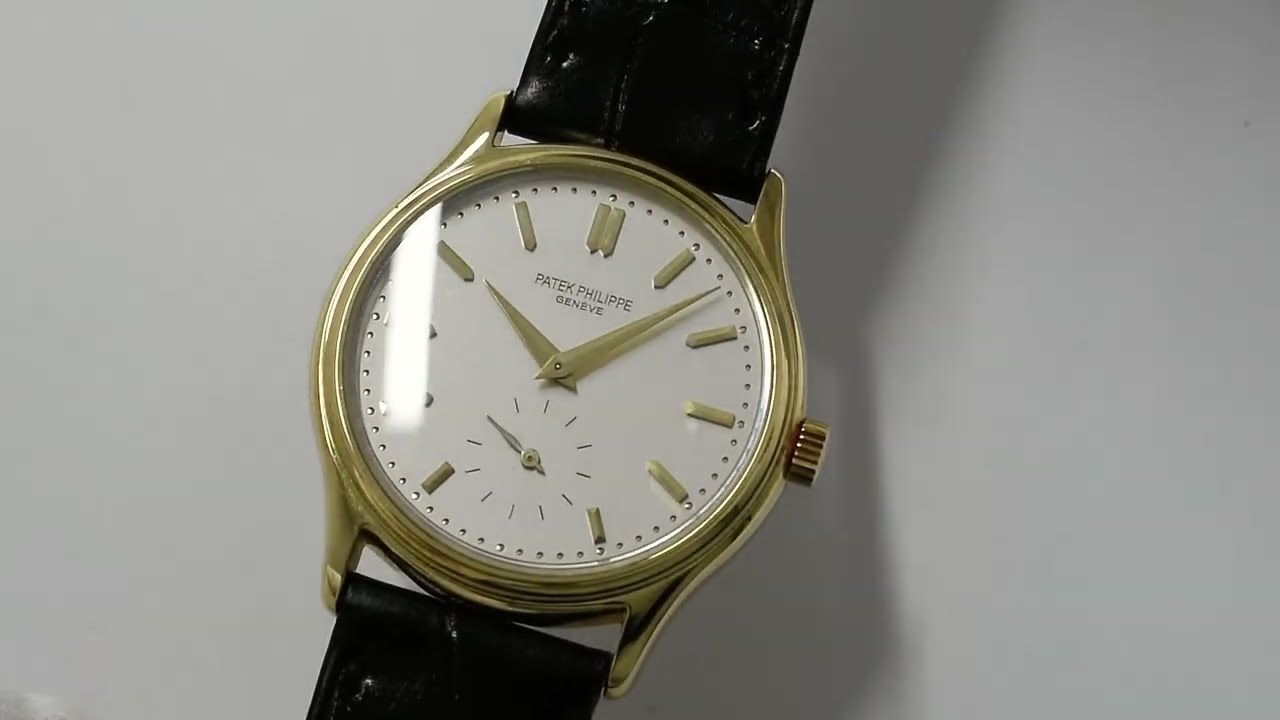 PATEK PHILIPPE パテックフィリップ カラトラバ 18KYG Ref.3923 1991年