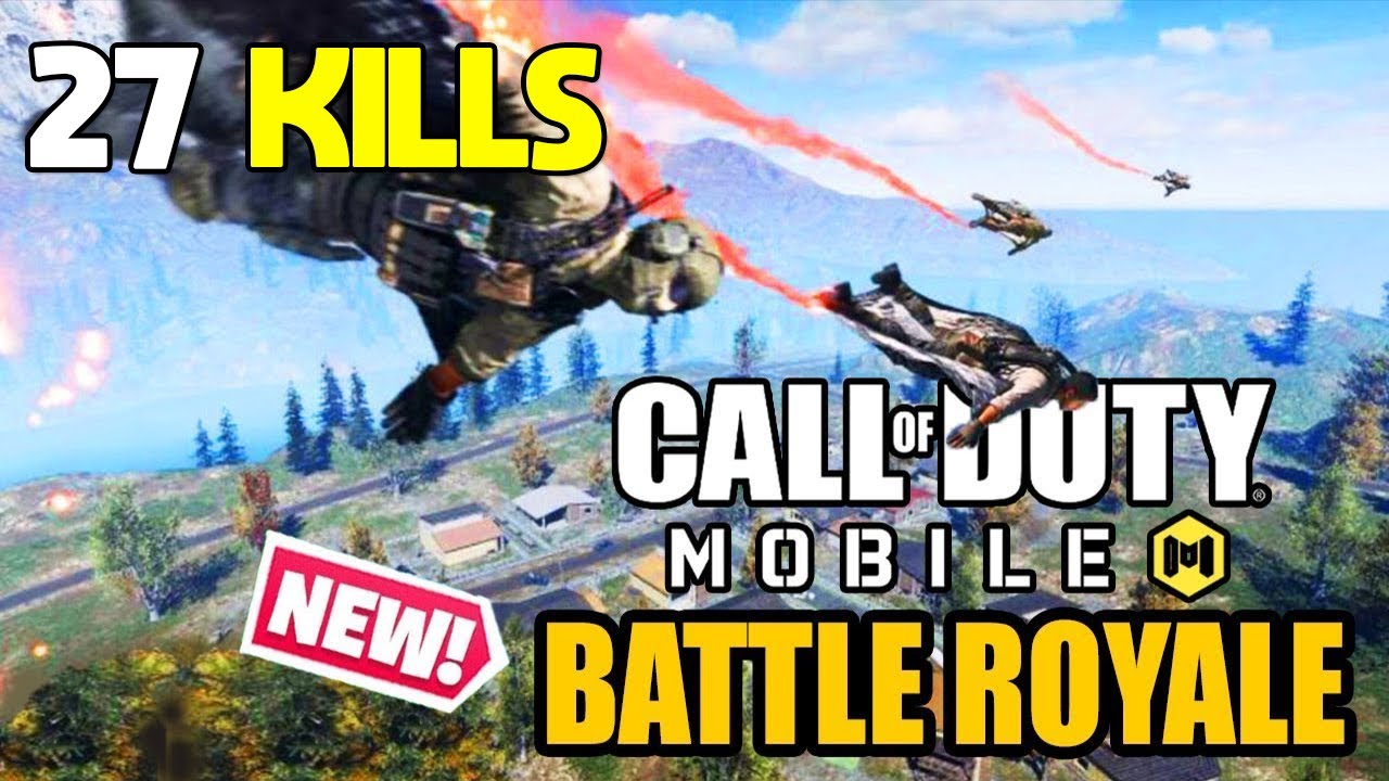 27 KILLS IN BATTLE ROYALE MODE CALL OF DUTY MOBILE BATTLE ROYALE!
