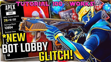 How To Get Into Bot Lobbies Apex Legends Season 15! 100% works!