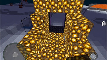 How to make a real working nether portal in multicraft(Not real this just use pistons)