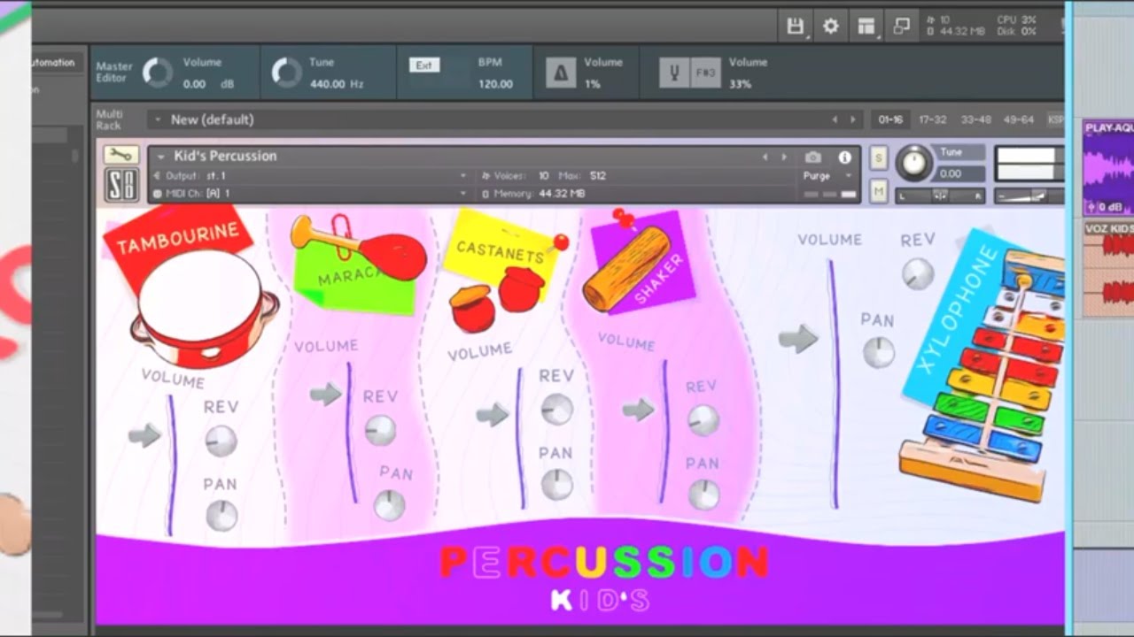 TIMBRE PARA KONTAKT XYLOPHONE KIDS PERCUSSION YouTube