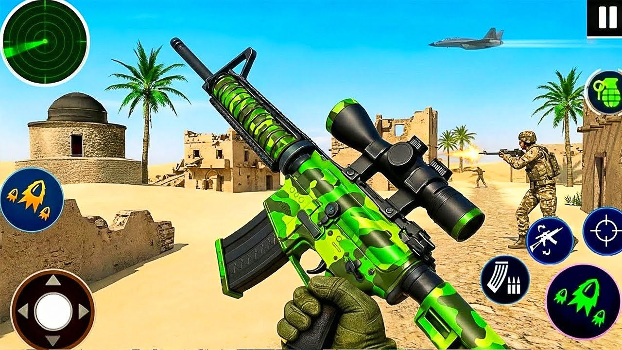 FPS Commando One Man Army - FPS Shooting - Android GamePlay